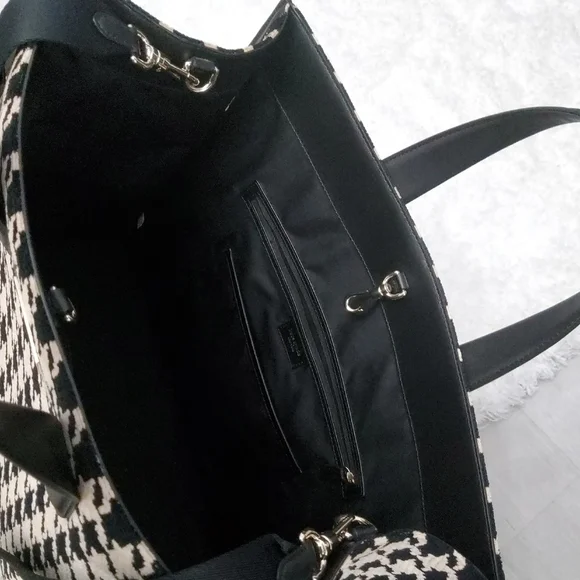 Kate Spade Houndstooth Tote - Picture 9 of 10